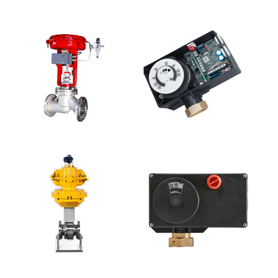 Válvulas de controlo pneumáticas de alta qualidade da China com posicionador digital samson 5824