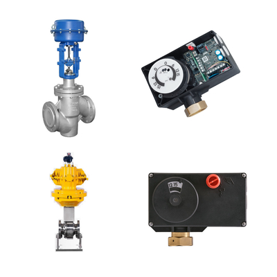 Válvulas de controlo pneumáticas de alta qualidade da China com posicionador digital samson 5824