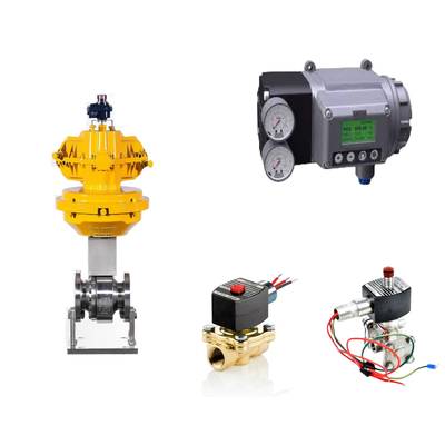 Válvula de controlo de baixa temperatura com posicionador de válvula digital Masoneilan SVI3 e válvulas solenoides de 2 vias EMERSON ASCO210