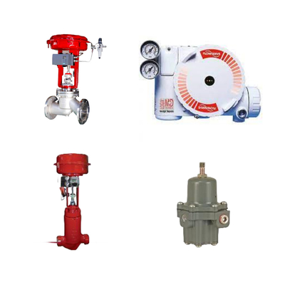 China e Masoneilan válvula de controlo com Flowserve 3200MD Digital HART posicionador e Fisher 67CFR regulador de filtro