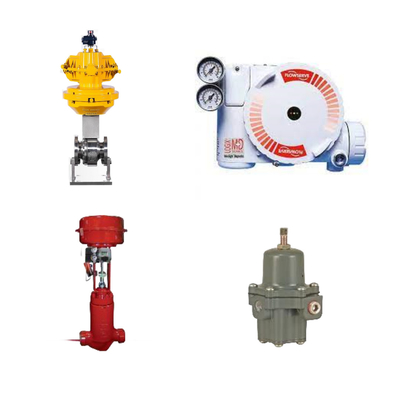 China e Masoneilan válvula de controlo com Flowserve 3200MD Digital HART posicionador e Fisher 67CFR regulador de filtro