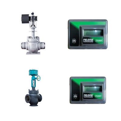 O sistema de feedback sem ligação de válvula de controle fácil de usar com Fisher FIELDVUE DVC2000 Digital Valve Positioner