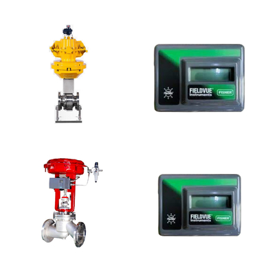 O sistema de feedback sem ligação de válvula de controle fácil de usar com Fisher FIELDVUE DVC2000 Digital Valve Positioner