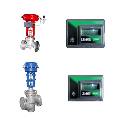O sistema de feedback sem ligação de válvula de controle fácil de usar com Fisher FIELDVUE DVC2000 Digital Valve Positioner
