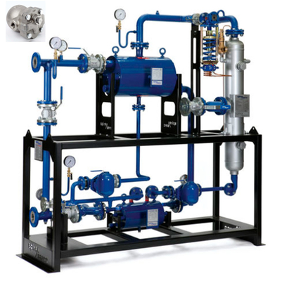 Estabilidade e confiabilidade Blue Spirax Sarco Valves Balão flutuante válvula de drenagem de vapor com posicionador de válvulas para tubos industriais