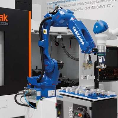 Braço Robótico 6 Eixo Yaskawa GP25 Com CNGBS Robô Dress Pack Para Manuseio Robô Automação