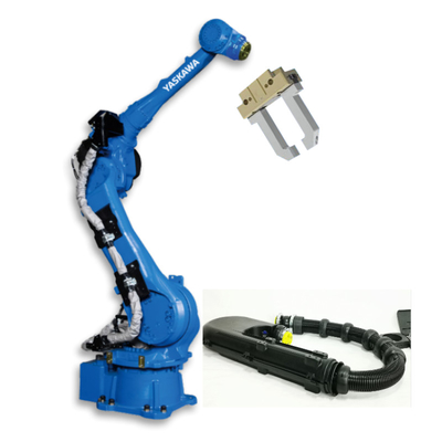 Máquina de paletes YASKAWA GP50 com embalagem de revestimento CNGBS para uso mais longo Estação de trabalho como robô industrial