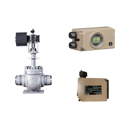 Válvula de controlo pneumática com comunicação dura Samson Electropneumatic 3730-3 e positioner samson 4763