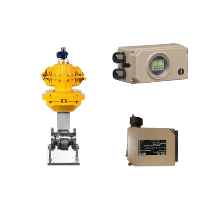 Válvula de controlo pneumática com comunicação dura Samson Electropneumatic 3730-3 e positioner samson 4763