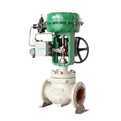 Válvula de controlo de marca chinesa com atuador pneumático e posicionador de válvula digital SMC IP8000/8100 e fisher 67CFR regula