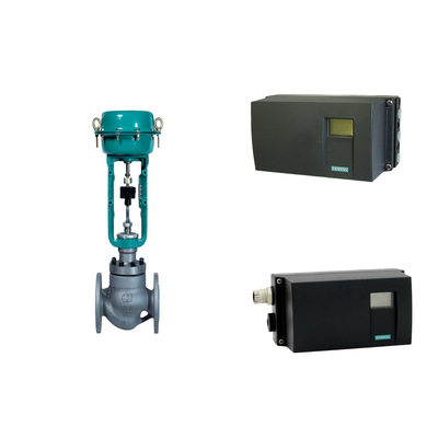 Valva pneumática da China com Siemens SIPART PS2 Valve Positioner em Revestimento de Policarbonato Com Alumínio