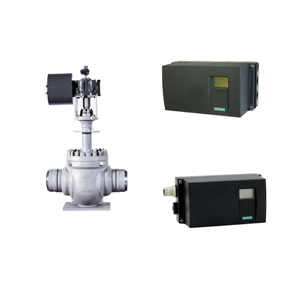 Valva pneumática da China com Siemens SIPART PS2 Valve Positioner em Revestimento de Policarbonato Com Alumínio