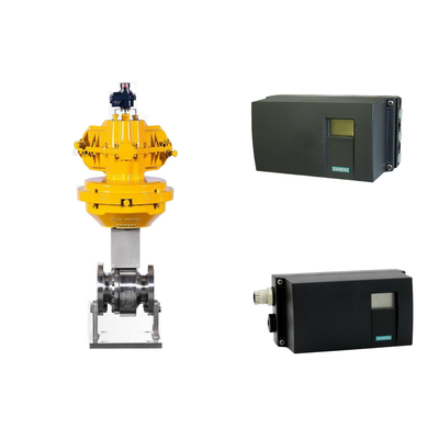 Valva pneumática da China com Siemens SIPART PS2 Valve Positioner em Revestimento de Policarbonato Com Alumínio