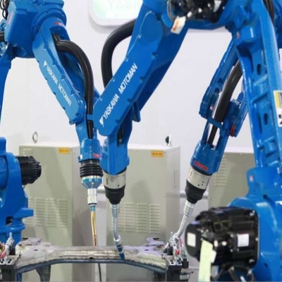 Braço Robótico Universal de 6 eixos Yaskawa GP110 com CNGBS Robot Gripper para Robot de Manuseio de Paletes