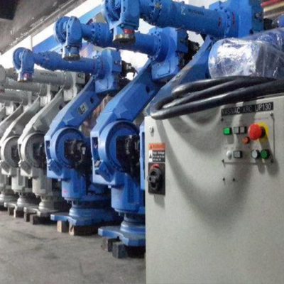 Braço Robótico Universal de 6 eixos Yaskawa GP110 com CNGBS Robot Gripper para Robot de Manuseio de Paletes