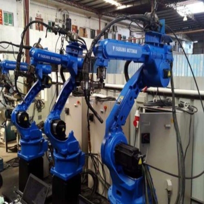 Braço Robótico Yaskawa 6 Eixo GP180 Com CNGBS Adaptado Robot Gripper Para Palet Handling Robot
