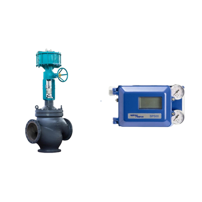 Válvula pneumática com Spirax Sarco Smart Valve Positioner SP500 E Emerson Limit Switch