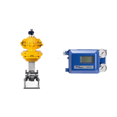 Válvula pneumática com Spirax Sarco Smart Valve Positioner SP500 E Emerson Limit Switch