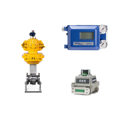 Válvula pneumática com Spirax Sarco Smart Valve Positioner SP500 E Emerson Limit Switch