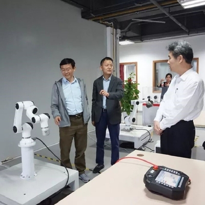 Han's Elfin 5 com carga útil de 5 kg 6 Axis Cobot Braço Robótico Com CNGBS Robot Gripper