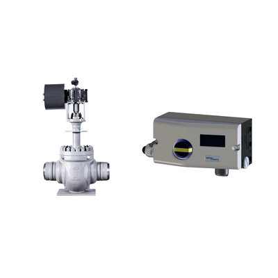 Valva pneumática com Spirax Sarco Smart Valve Positioner SP7-10-11 e Fisher 67CFR Regulador de filtro