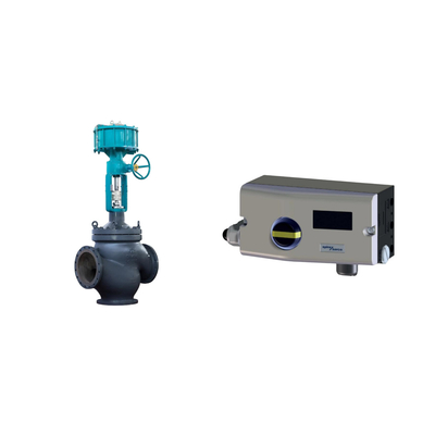 Valva pneumática com Spirax Sarco Smart Valve Positioner SP7-10-11 e Fisher 67CFR Regulador de filtro