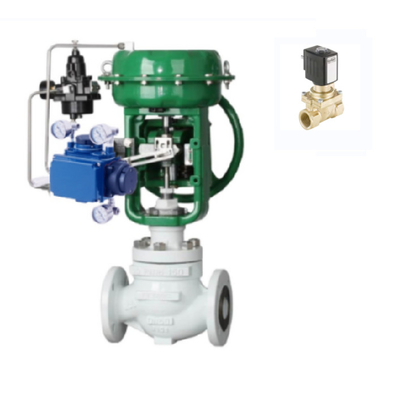 Resistente a alta pressão 3/2 Funcionando Burkert Brass Solenoide Valve 6524 Para válvulas de esferas redução de pressão
