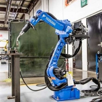 Yaskawa AR1440 Soldar Braço Robótico Com CNGBS Robot Soldar Posicionador Para Soldar Robô Automatizado