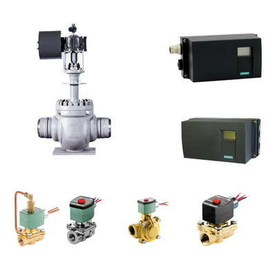 Pneumático Valve Positioner Siemens SIPART PS2 e Emerson-ASCO 210 válvula de solenoide