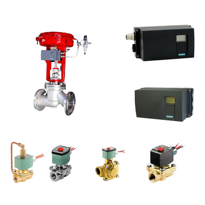 Pneumático Valve Positioner Siemens SIPART PS2 e Emerson-ASCO 210 válvula de solenoide