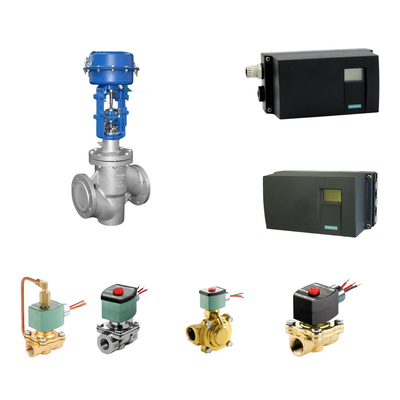Pneumático Valve Positioner Siemens SIPART PS2 e Emerson-ASCO 210 válvula de solenoide