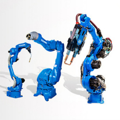 Braço robótico de soldagem de 6 eixos Yaskawa AR2010 com roupas de robô CNGBS para robô de soldagem automatizado