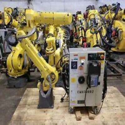 Palletizando braço robótico de 6 eixos com controlador robótico industrial de M-20iA para