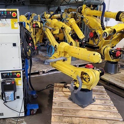 Palletizando braço robótico de 6 eixos com controlador robótico industrial de M-20iA para