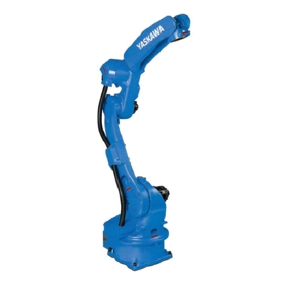Braço robótico de 6 eixos Yaskawa GP25-12 com trilho de guia do robô CNGBS para manuseio de automação do robô