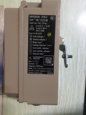 Atuador pneumático de marca chinesa com Samson Pneumatic Smart Valve Positioner 3730-1 3730-2 3730-3 para válvula de controle