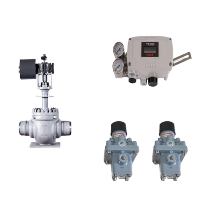 Válvula de controlo pneumática com rotor original YT-2500 Smart Valve Positioner e Masoneilan 78-40 regulador de filtro