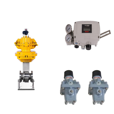 Válvula de controlo pneumática com rotor original YT-2500 Smart Valve Positioner e Masoneilan 78-40 regulador de filtro