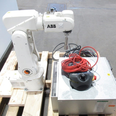 ABB IRB 120 6 eixo braço robótico carga útil 3kg Cobot como pick and place máquina com CNGBS agarrador