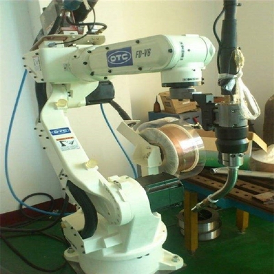 Robô Industrial OTC FD-B6L Com Alcance 2008MM Com Soldadores ARC E Máquina de Soldadura DM350