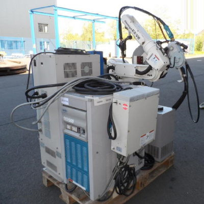 Robô Industrial OTC FD-B6L Com Alcance 2008MM Com Soldadores ARC E Máquina de Soldadura DM350