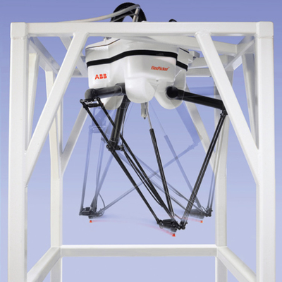 ABB 4 Eixo Braço Robótico IRB 360-1 Com CNGBS Guia Rail Como Máquina de montagem Para Manuseio OEM