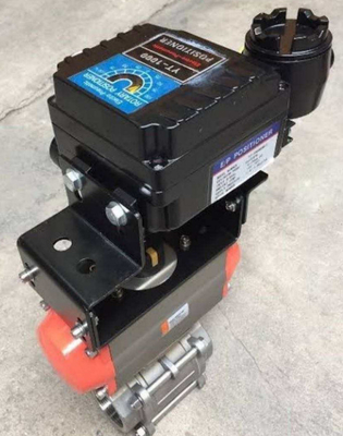Válvulas de globo da válvula de controle 220C de KOSO com tipo pneumático atuador de 6400RB 6500RA 7300RB com o Positioner da válvula YT-3300