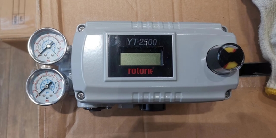 Válvulas de globo da válvula de controle 220C de KOSO com tipo pneumático atuador de 6400RB 6500RA 7300RB com o Positioner da válvula YT-3300