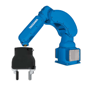 Auto pintura braço robótico 6 eixo Yaskawa MPX1150 com CNGBS robô agarrador para pintura de parede robô