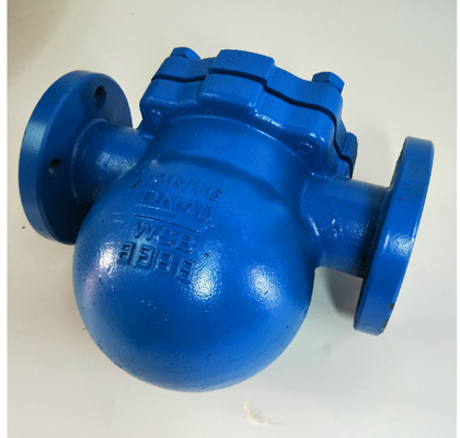 Blue Spirax Sarco Balão flutuante válvula de drenagem de vapor ou válvula de retenção para tubos industriais