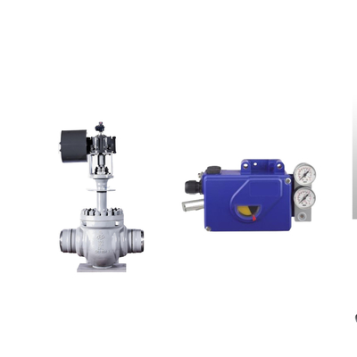 Válvula de controlo pneumática chinesa com posicionador de válvulas Foxboro SRI990 original inteligente