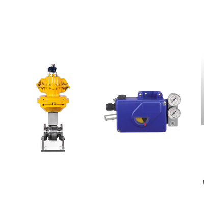 Válvula de controlo pneumática chinesa com posicionador de válvulas Foxboro SRI990 original inteligente
