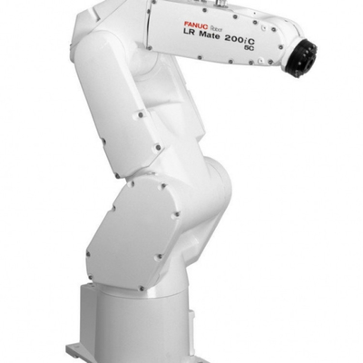 FANUC LR Mate 200iD Braço Robótico Industrial de 6 eixos com agarre CNGBS para montagem do motor