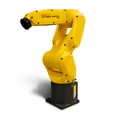 FANUC LR Mate 200iD Braço Robótico Industrial de 6 eixos com agarre CNGBS para montagem do motor